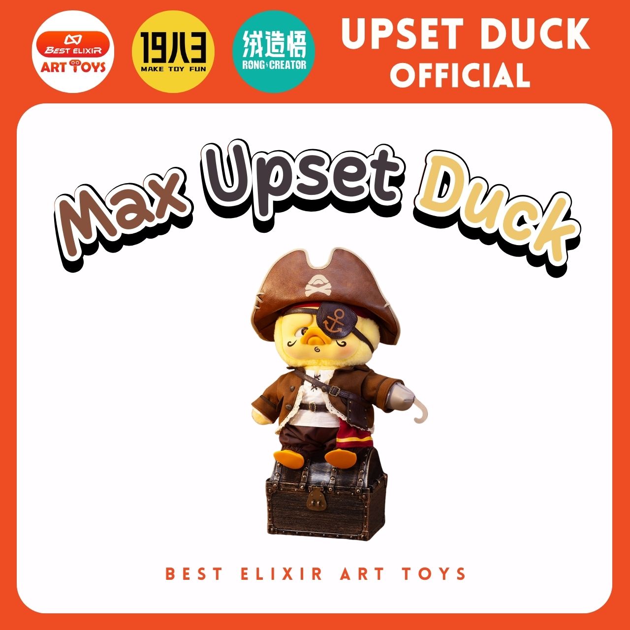 MAX UPSET DUCK โจรสลัด Brave is Theking Duck Upset Duck 400% เป็ดหน้าบึ้ง 400%