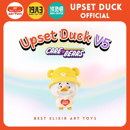 Upset Duck V5 Pocket Upset Duck X Care bears พวงกุญแจ เป็ดหน้าบึ้งของแท้ จากตัวแทนจำหน่าย
