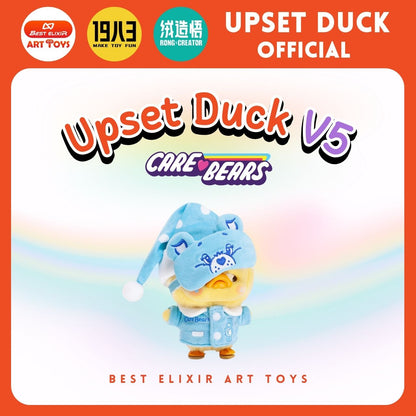 Upset Duck V5 Pocket Upset Duck X Care bears พวงกุญแจ เป็ดหน้าบึ้งของแท้ จากตัวแทนจำหน่าย