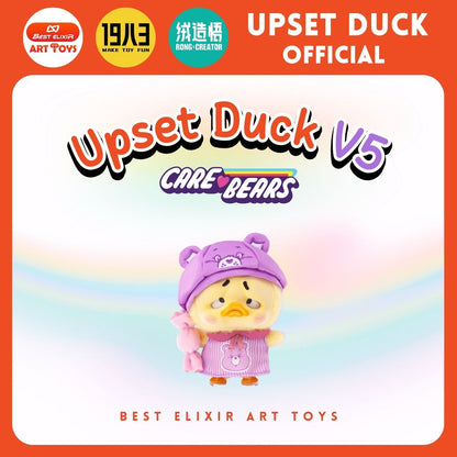 Upset Duck V5 Pocket Upset Duck X Care bears พวงกุญแจ เป็ดหน้าบึ้งของแท้ จากตัวแทนจำหน่าย