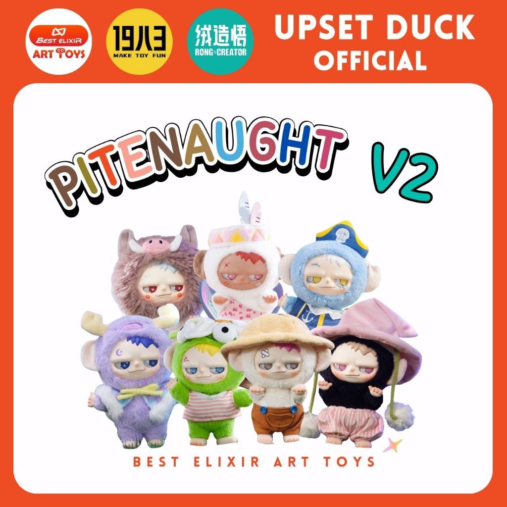 Pitenaught V2 พวงกุญแจ เอลฟ์ตัวร้ายจอมซน  ของแท้ พร้อมส่งจากไทย 1 จุ่ม [ยกboxกดสั่งซื้อ6จุ่ม] Pitenaught